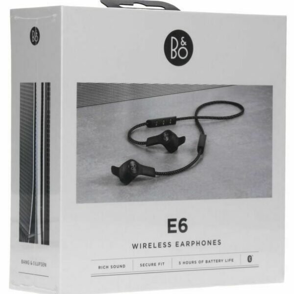 Bang & Olufsen Beoplay E6 In-ear Wireless Earphones - Black