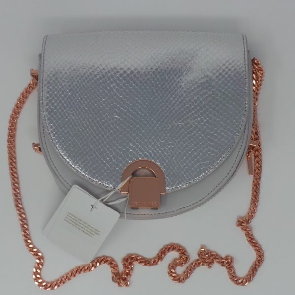 Ted Baker Annii Mini Exotic Leather Moon Shaped Bag WXB-ANNII-XA7W