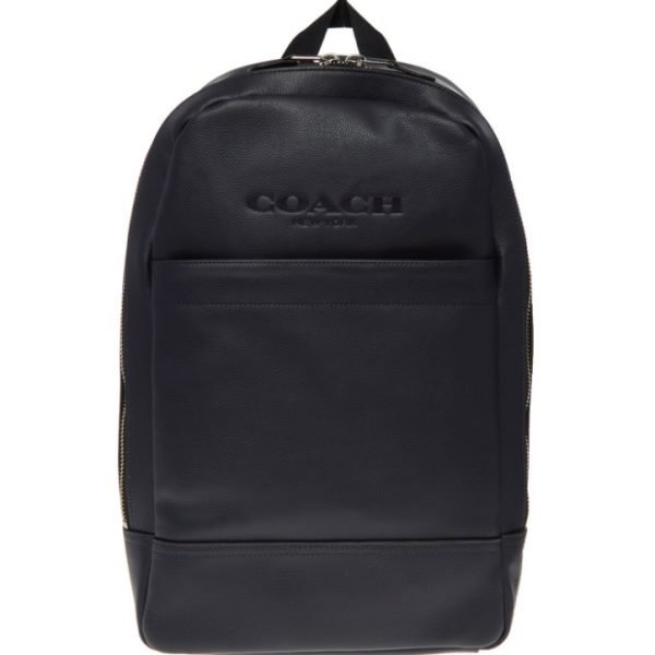 Coach Unisex F54135 Charles Slim Backpack Sport Leather Black