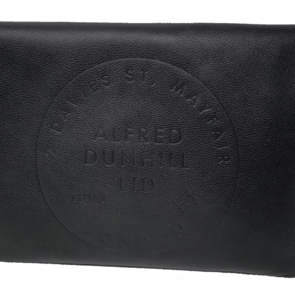 DUNHILL Black Embossed Logo Bag