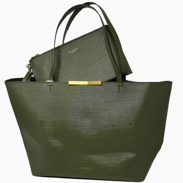Ted Baker JACKKI Mini bark leather shopper bag