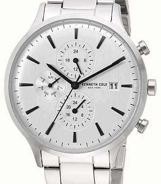 Kenneth Cole New York Silver Dial Stainless Steel Bracelet KC15181003