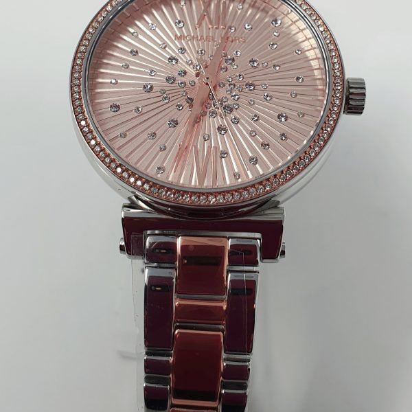 Michael Kors Mini Sofie Rose Gold Tone Crystal Ladies Watch MK3972