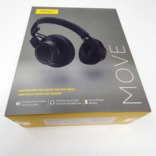 Jabra Move Wireless Bluetooth On-Ear Headphones - Black