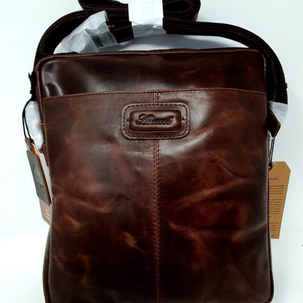 ASHWOOD Tan Buff Stag Paddy Shoulder Leather Bag