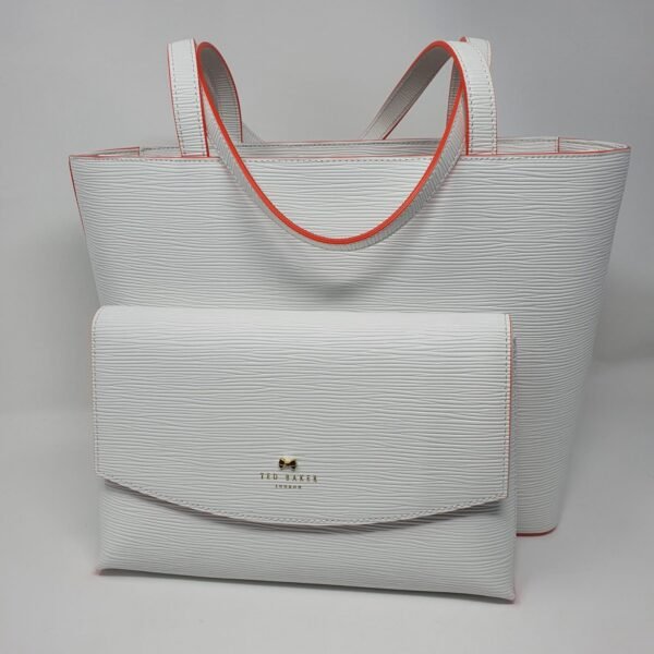 Ted Baker Deannah Bow Detail Shopper Bag - Ivory