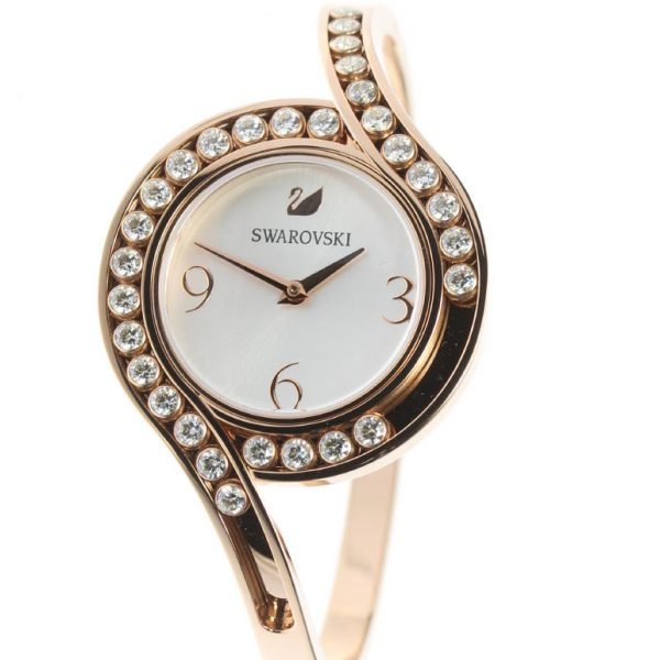 Swarovski LOVELY CRYSTALS BANGLE WATCH ROSE-GOLD TONE 5452489