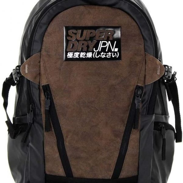 SUPERDRY X Neo Tarp Backpack Dark Brown
