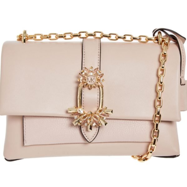 MICHAEL KORS Pink Leather crossbody bag Cece 30S9G0EL2I Diamonte