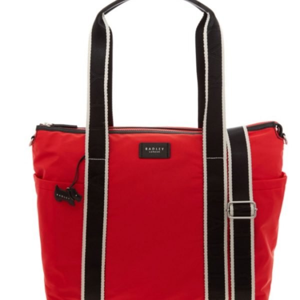 RADLEY Red & Black Softshell Tote Bag H1865610