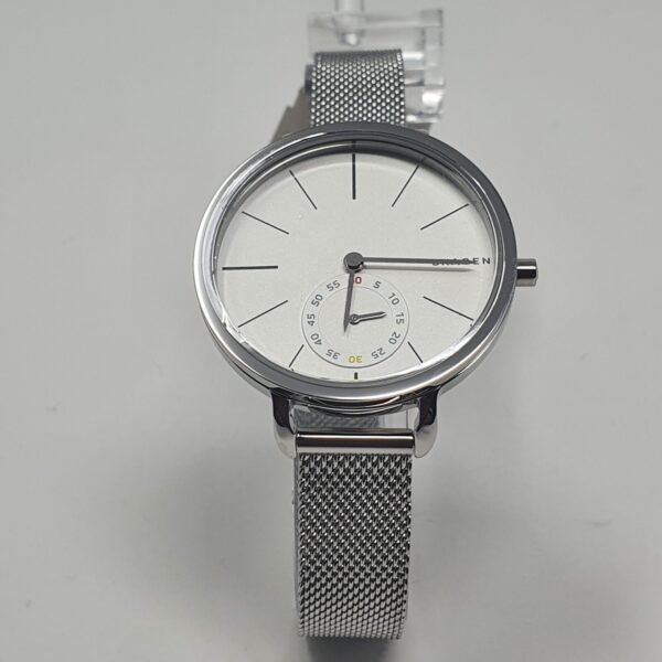 Skagen Ladies' Hagen Silver Mesh Bracelet Slim Watch SKW2358