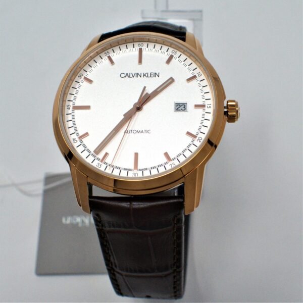 CALVIN KLEIN Infinite Automatic White Dial Men's Watch K5S346G6
