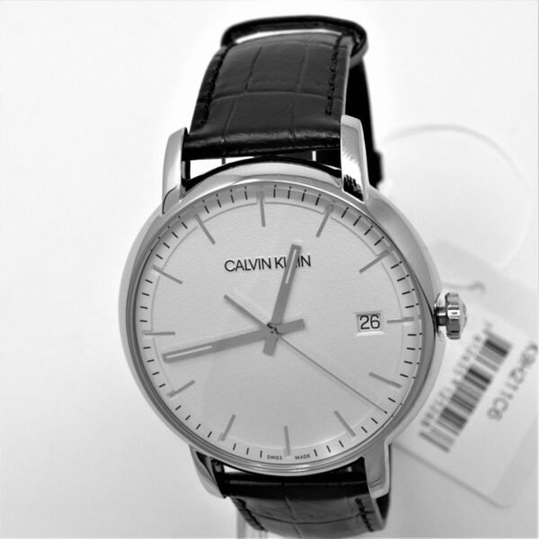 CALVIN KLEIN Established Quartz Silver Dial Men's Watch K9H211C6
