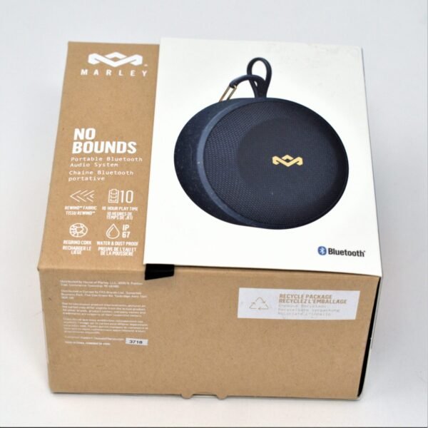 Marley EM-JA015-BL No Bounds Bluetooth Speaker Blue