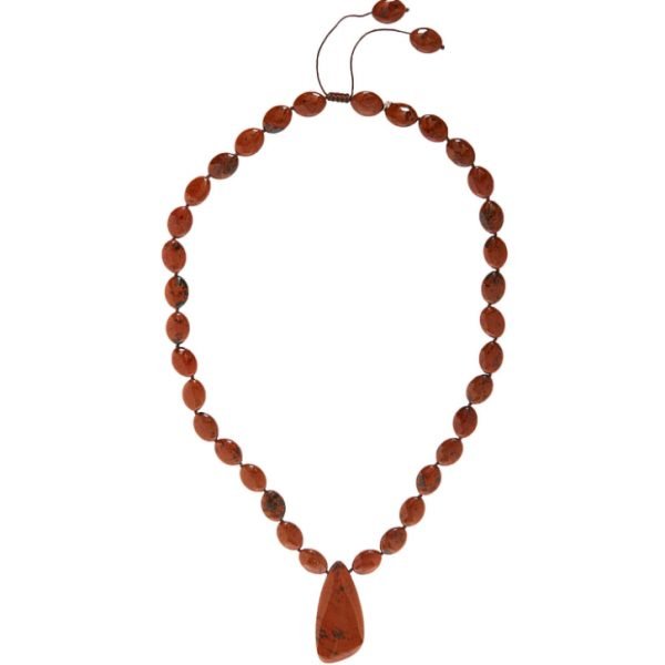 LOLA ROSE Mahogany Obsidian Fred Necklace