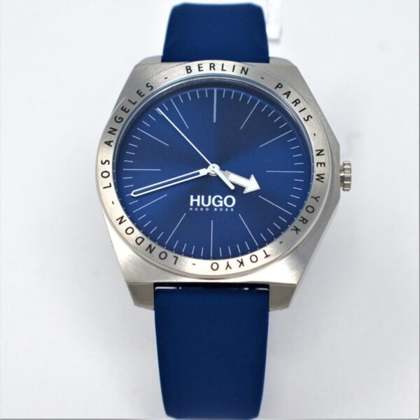 HUGO ACT | Blue Rubber Strap | Blue Dial 1530105