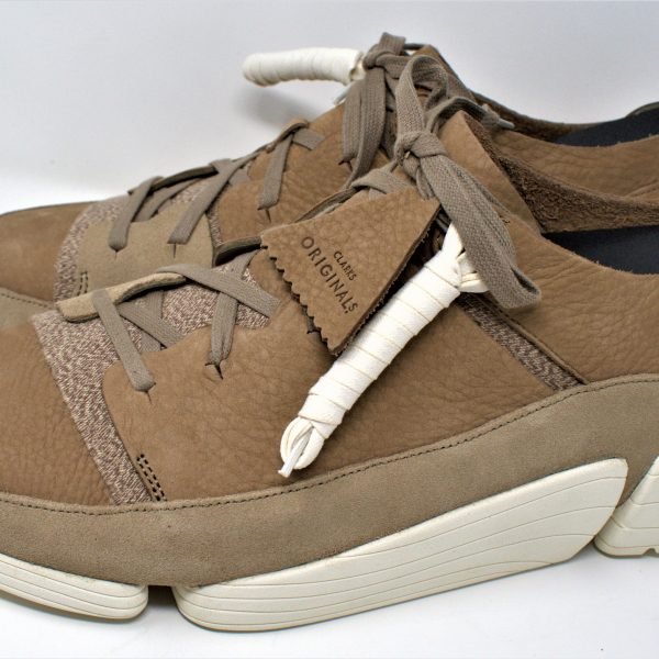 CLARKS ORIGINALS TRIGENIC EVOSAND NUBUCK Trainers UK 9.5G, EU 44 US 10.5