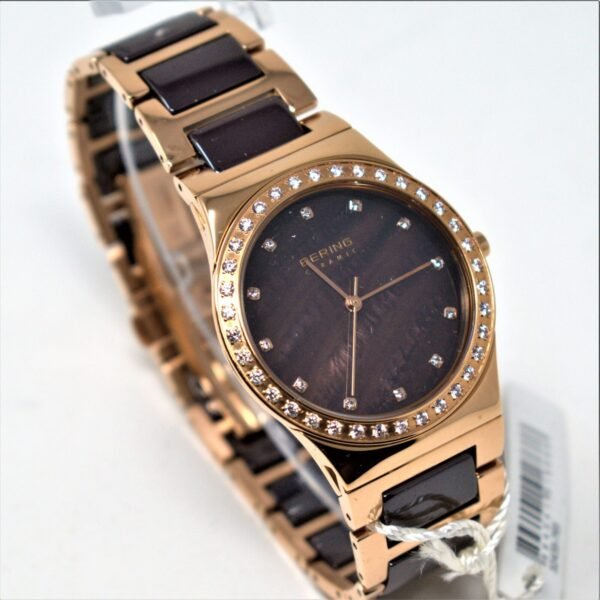 BERING Women's Watch with Stainless Steel/Ceramic Strap & Sapphire Crystal 32435-765