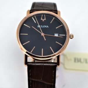 BULOVA MEN’S ROSE GOLD CLASSIC WATCH 97B165