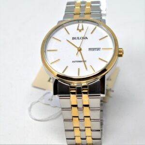 Bulova 98C130 Men's Clipper Automatic Two Tone Wristwatch