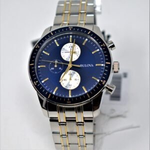 BULOVA CLASSIC SPORT STAINLESS STEEL LUXURY WATCH 98A243