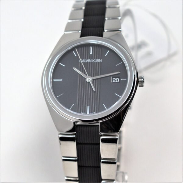 Calvin Klein Contrast Women Date Quartz K9E231B1 Watch