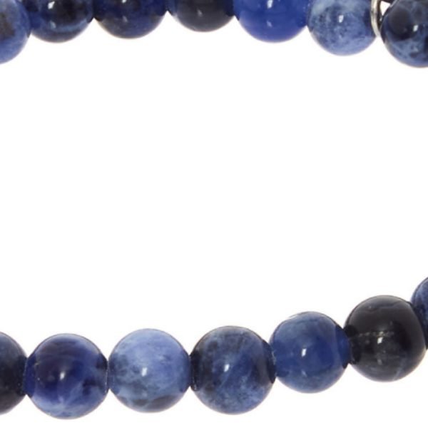 Tateossian Navy Beaded Bracelet BR1661 Size 17.5cm