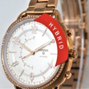 Fossil Q FTW1208 Hybrid Smartwatch Accomplice Rose Gold Fitness Tracker