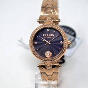 Versus Versace Crystal Blue Dial On Bracelet Watch VSPCI3817