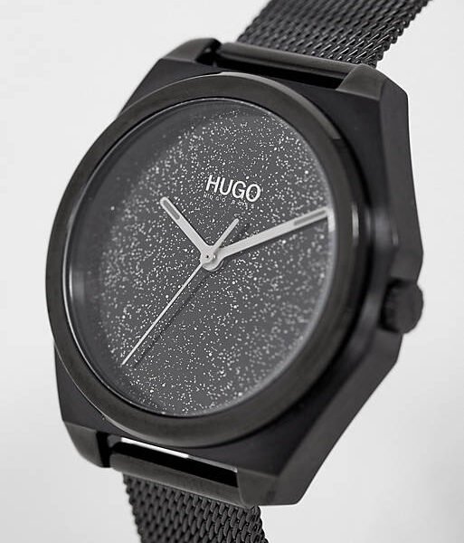 HUGO BOSS IMAGINE BLACK STAINLESS STEEL QUARTZ WATCH 1540026