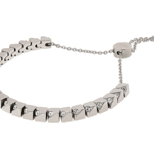 Calvin Klein Tune | Stainless Steel Cube Bracelet | Crystal Set KJ9MMB040500