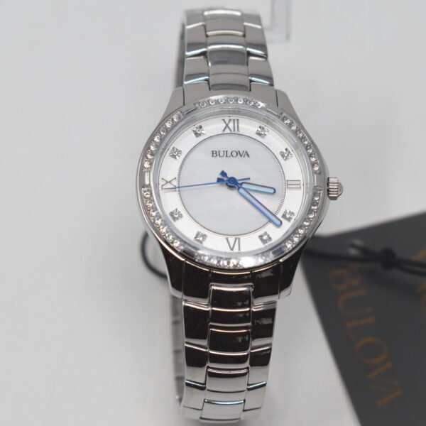 BULOVA Classic Quartz Crystal Ladies Watch 96L265