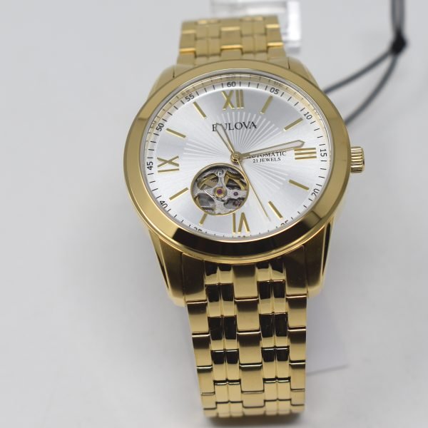 Bulova Men's  Automatic Gold Tone Bracelet Watch