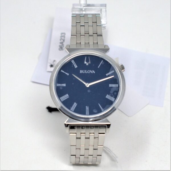 Bulova 96A233 Men's Watch Regatta Blue Dial Stainless Steel Bracelet Quartz