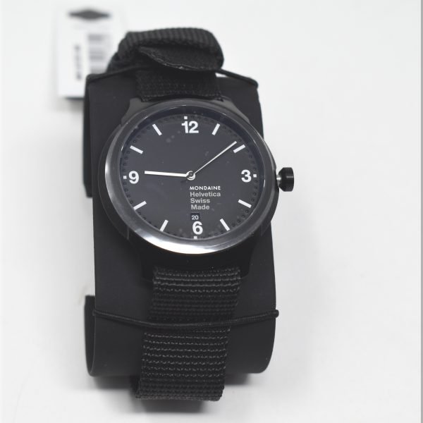 MONDAINE WATCH HELVETICA NO1 BOLD 43 MH1.B1221.NB Unisex