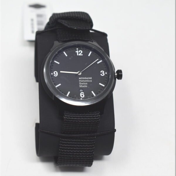 MONDAINE WATCH HELVETICA NO1 BOLD 43 MH1.B1221.NB Unisex