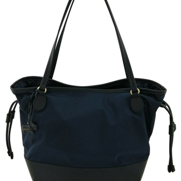 Radley London Dane Park Large Open Top Tote Bag Ink Blue