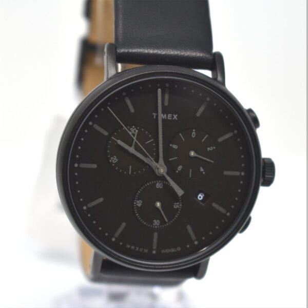 TIMEX WATCHES Unisex Quartz Analog Black Watch TW2T11300