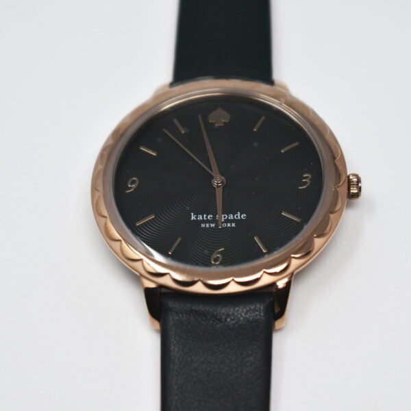 Kate Spade New York Leather Morningside Watch KSW1576 Green