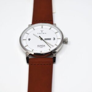 TRIWA Unisex Snow Klinga watch with extra grey nato strap KLST109-CL010212