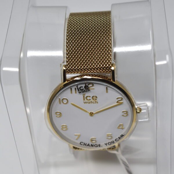 ICE-Watch Milanese Gold Shiny Steel Mesh Band Watch ICE-012705
