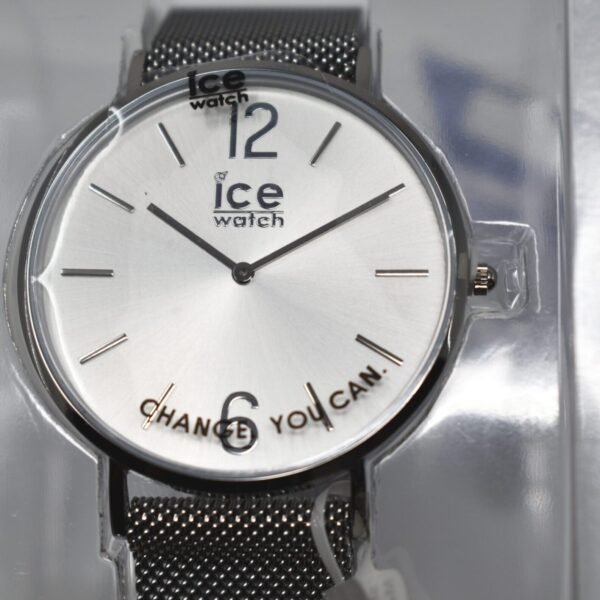 ICE-Watch city Milanese  Watch with Silver shiny Bracelet 012700 silver dial
