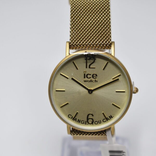 ICE-WATCH CITY MILANESE WATCH WITH GOLD MATT BRACELET  012706 Small