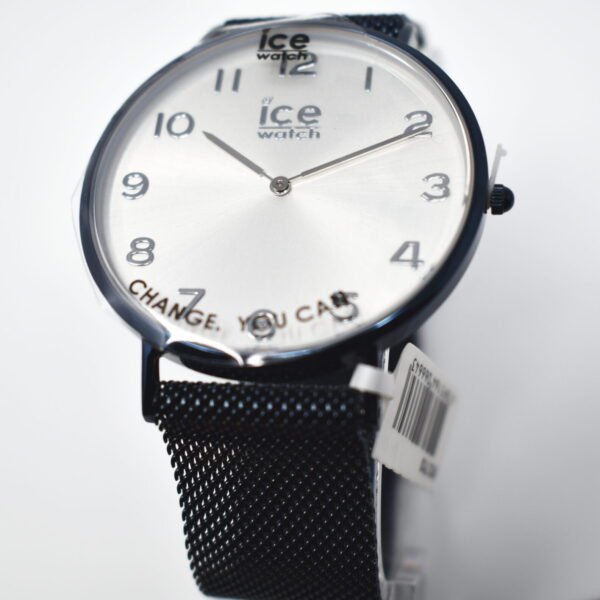 Ice-Watch City Milanese  Blue Shiny Silver Dial Watch 012713 Medium