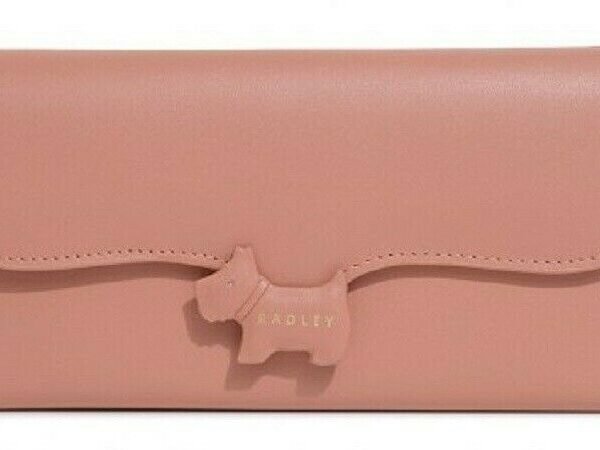 Radley Crest Large Flapover Purse Matinee Tuscan Leather