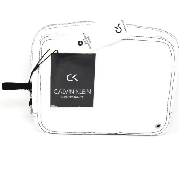 CALVIN KLEIN PERFORMANCE White Zipped Active Pouch 4500251626