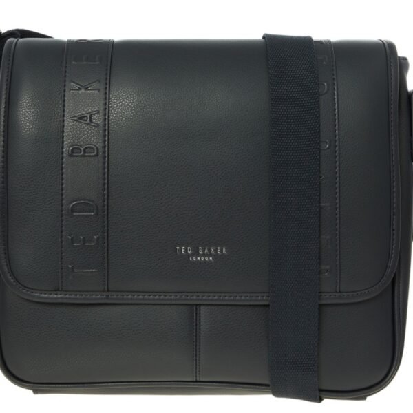 Ted Baker Men's Debossed Hyee Messenger Bag Navy XH9M/XB39/HYEE