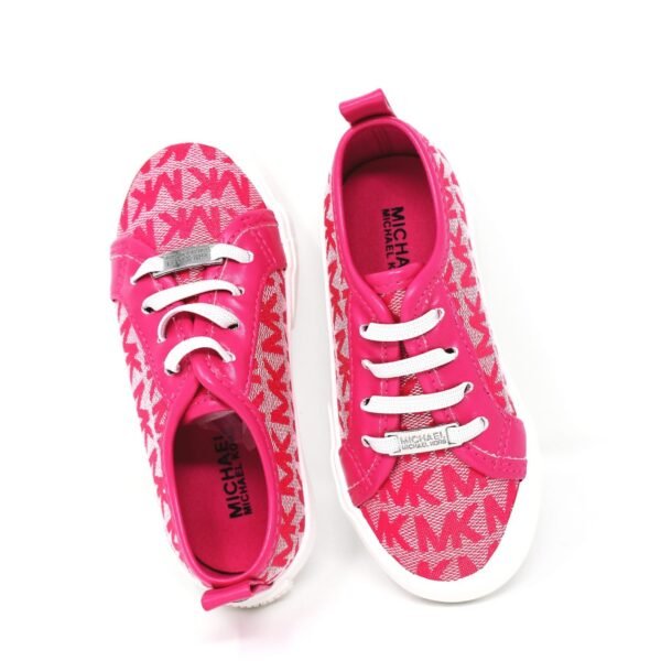 Michael Kors Girls Pink Ashanti 2T Infant Trainers UK Inf 6.5 USA 7 EU 23