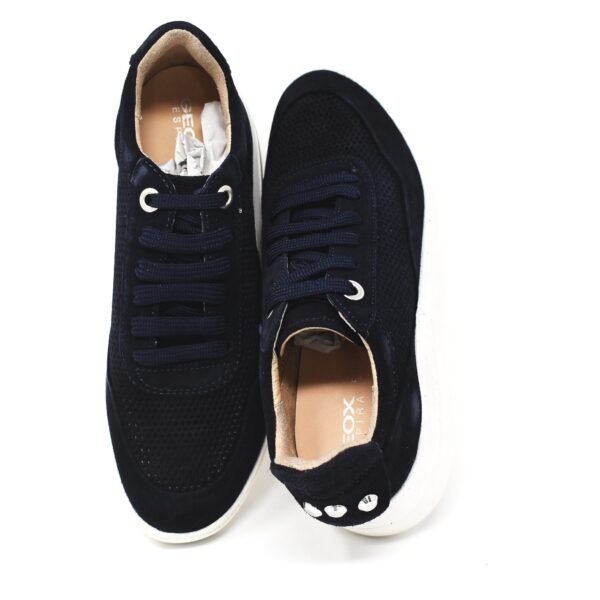 GEOX RESPIRA D Rubidia E Suede Trainers Navy UK 3 US 6 EU 36