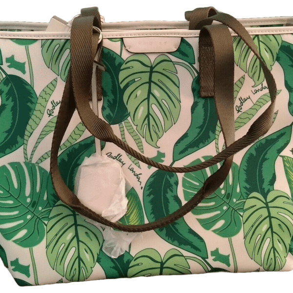 Radley Cross Radley Plum Tote Bag Green White Large H4325109